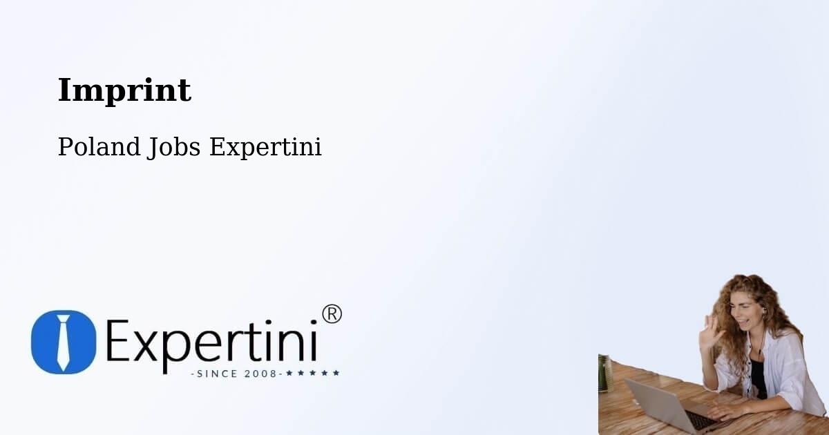 Imprint – Działoszyce - Poland Jobs Expertini